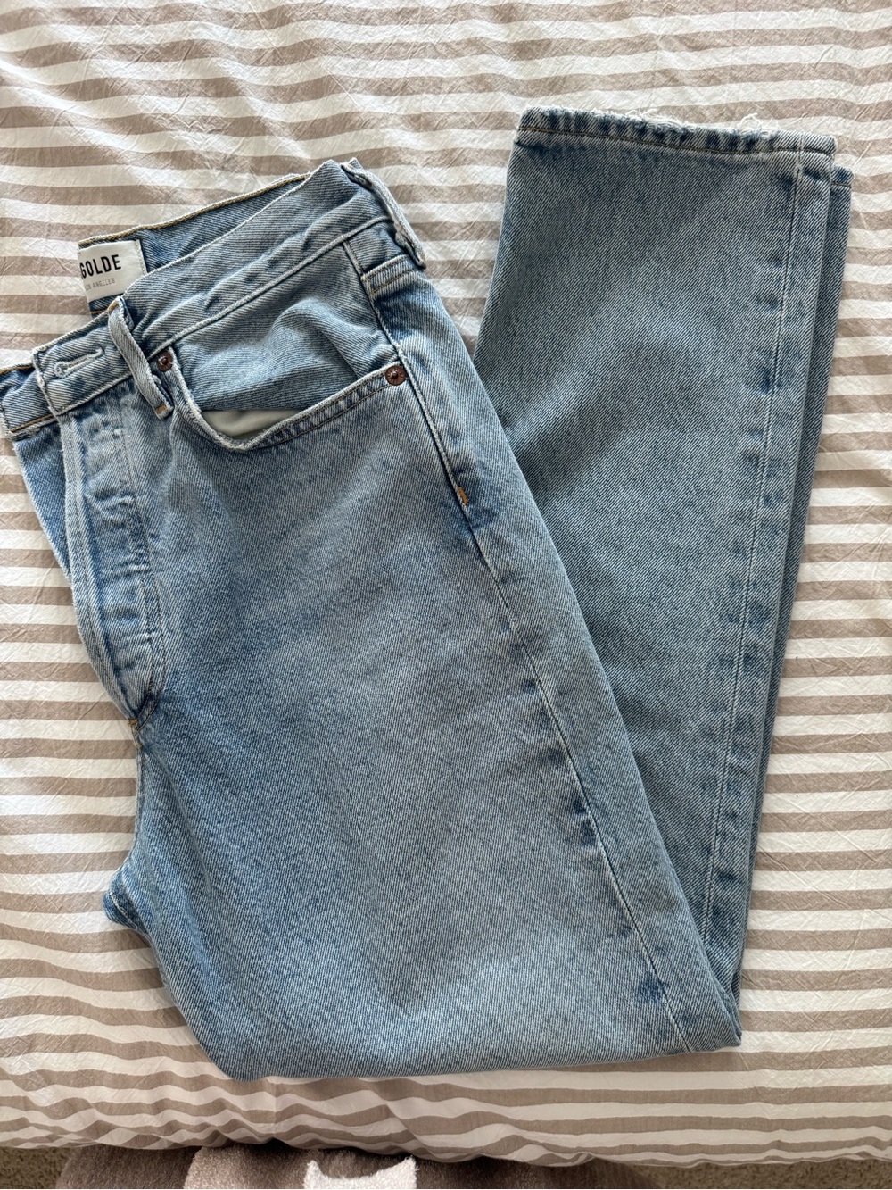 Agolde Riley Crop Jean
